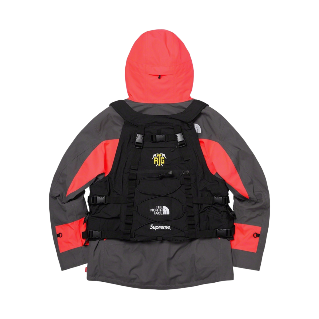 슈프림 x 노스페이스 RTG 자켓 + 베스트 레드 - 20SS(Supreme x The North Face RTG Jacket + Vest Red - 20SS) - 3