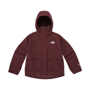 (W) The North Face Greenland Windstopper Jacket Burgandy