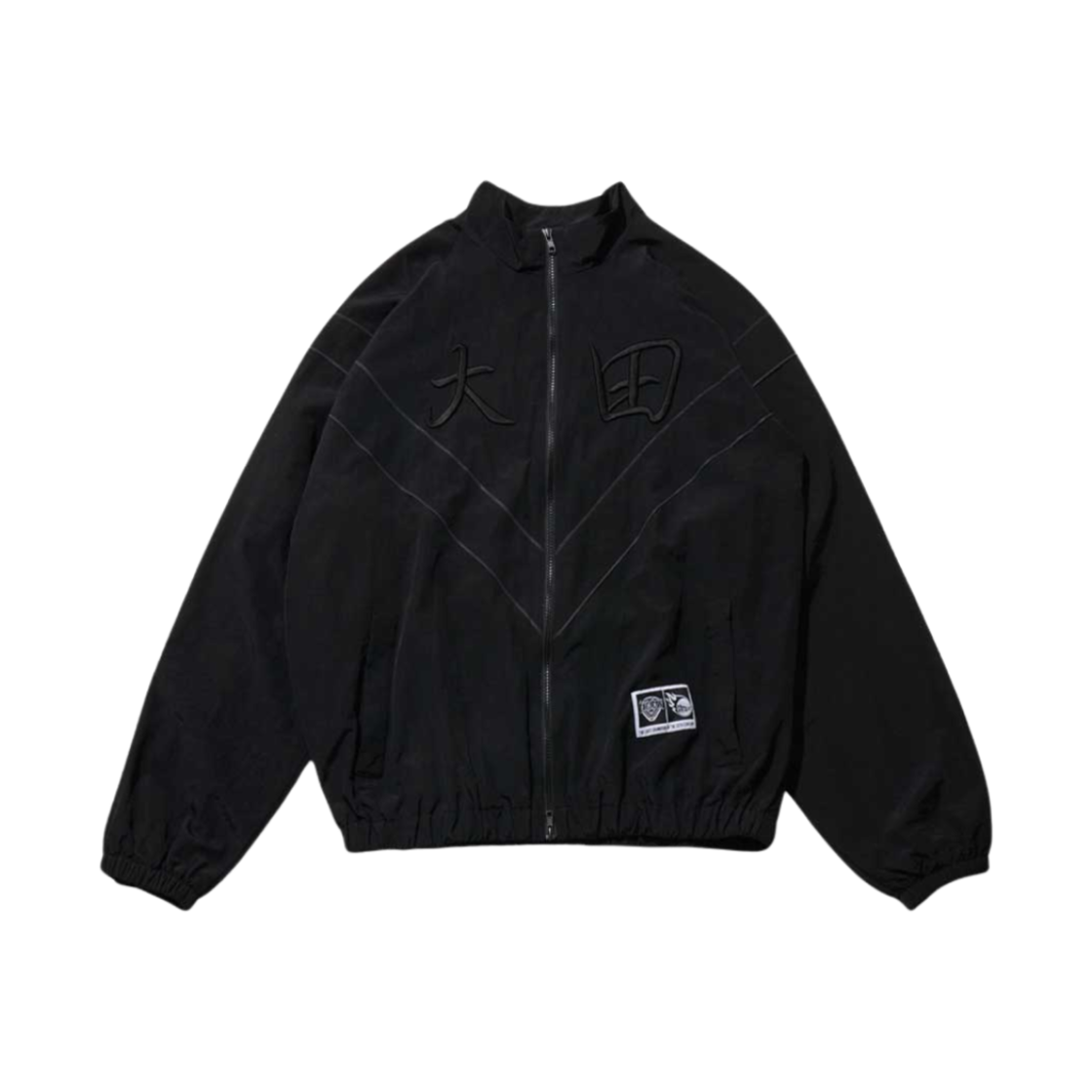 얼렁뚱땅 상점 x 한화 이글스 대전 윈드 브레이커 블랙(ULDD x Hanwha Eagles Daejeon Windbreaker Black)