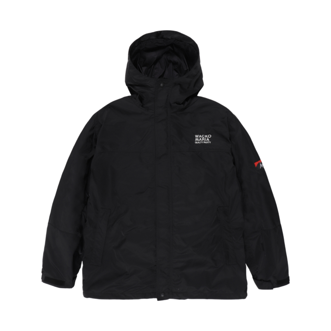 23SS-WMO-NA01 Wacko Maria x Nanga Mountain Parka Black