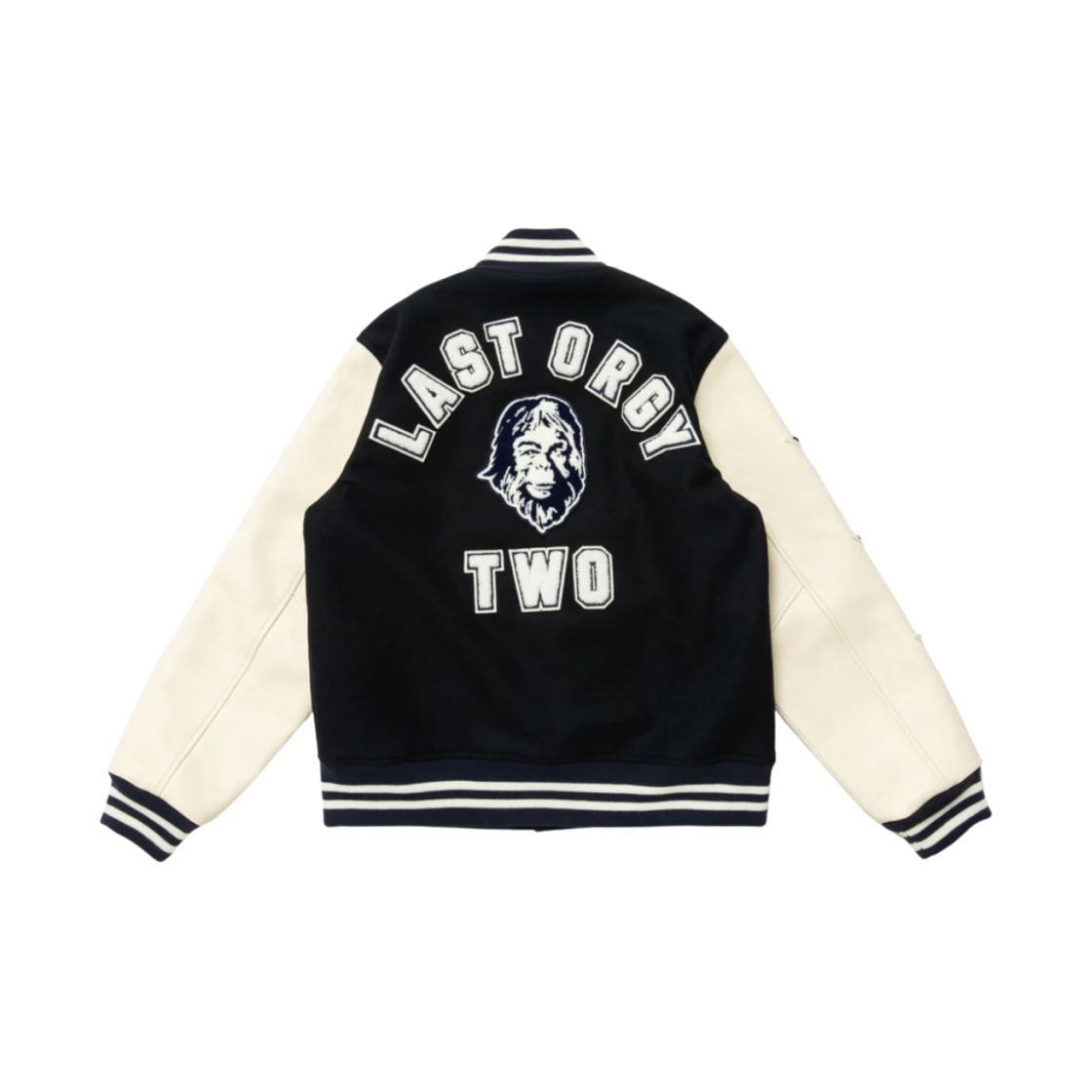 휴먼 메이드 x 언더커버 라스트 올지 2 바시티 자켓 네이비(Human Made x Undercover Last Orgy 2 Varsity Jacket Navy) - 2