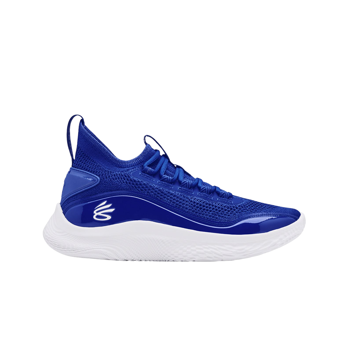 3024785-400 Under Armour Curry Flow 8 Royal Blue White