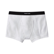Tom Ford Cotton Boxer Briefs White
