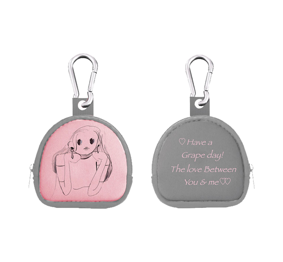 그레이프 이수경 작가 콜라보레이션 이어폰 백(GRAPE x ESK EarphoneBag)