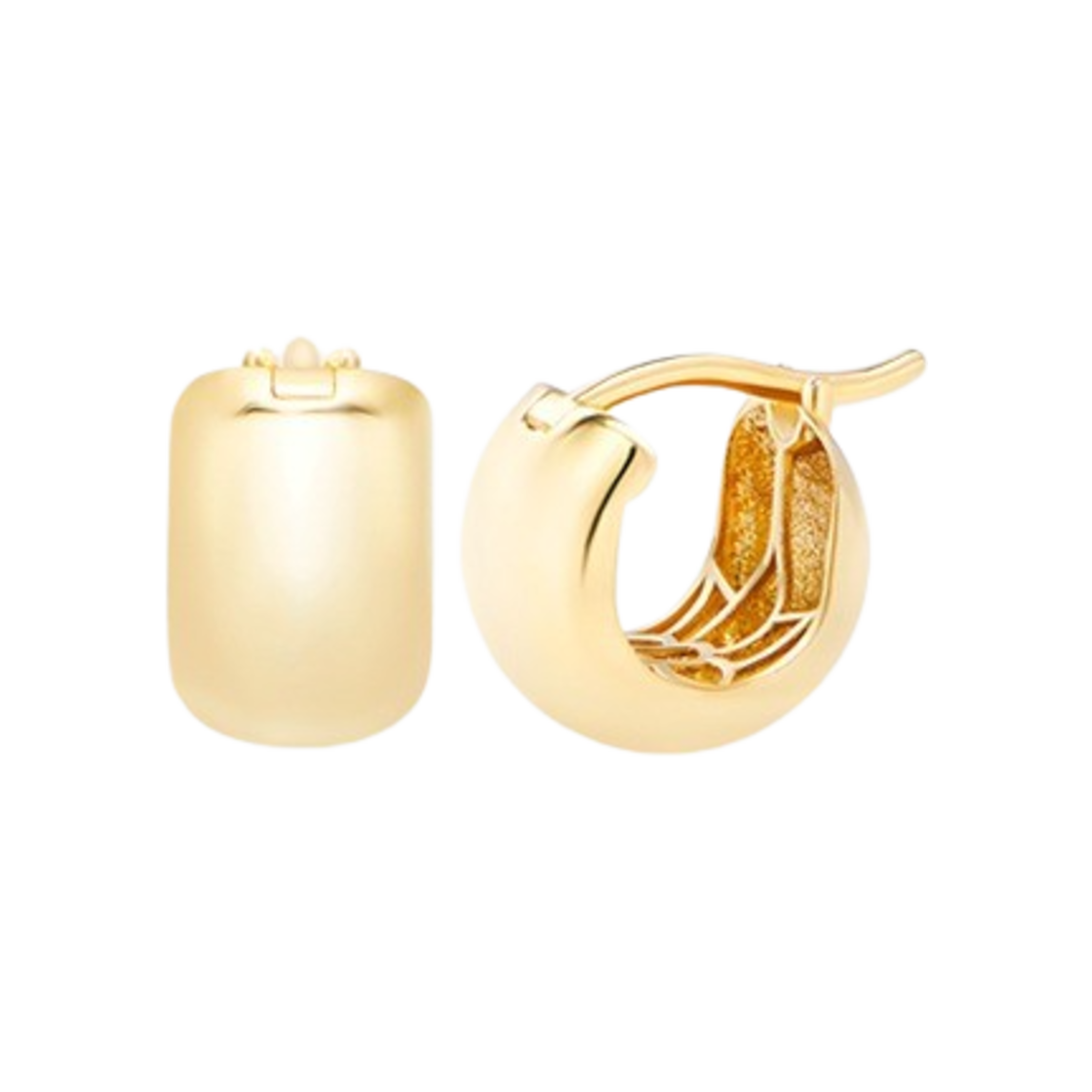 미꼬 우먼 미니 람파스 이어링 옐로우 골드(Miko Women Mini Rampas Earring Yellow Gold)