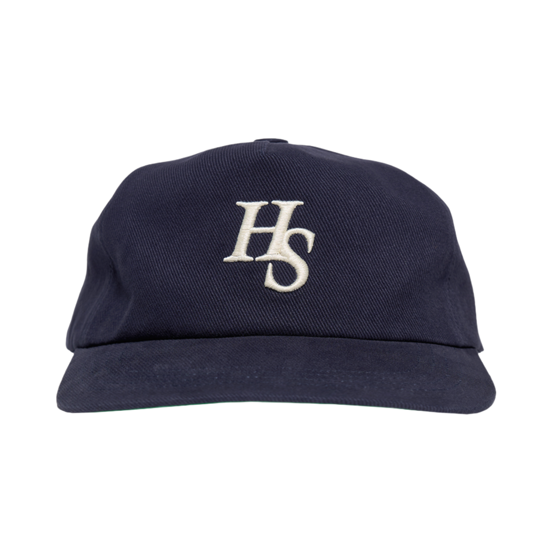 헬로선라이즈 HS 로고 릴랙스 핏 5패널 캡 네이비(Hello Sunrise HS Logo Relaxed Fit 5panel Cap Navy)
