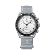 Swatch x Omega Bioceramic MoonSwatch 1965 Grey White