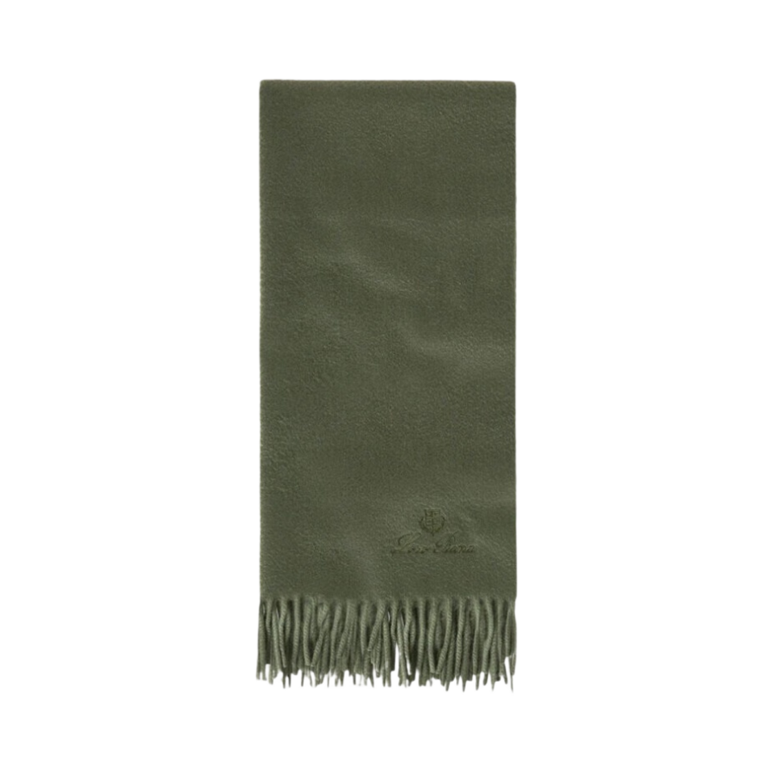 FAO3774-50S9 Loro Piana Grande Unita Cashmere Scarf Midnight Garden