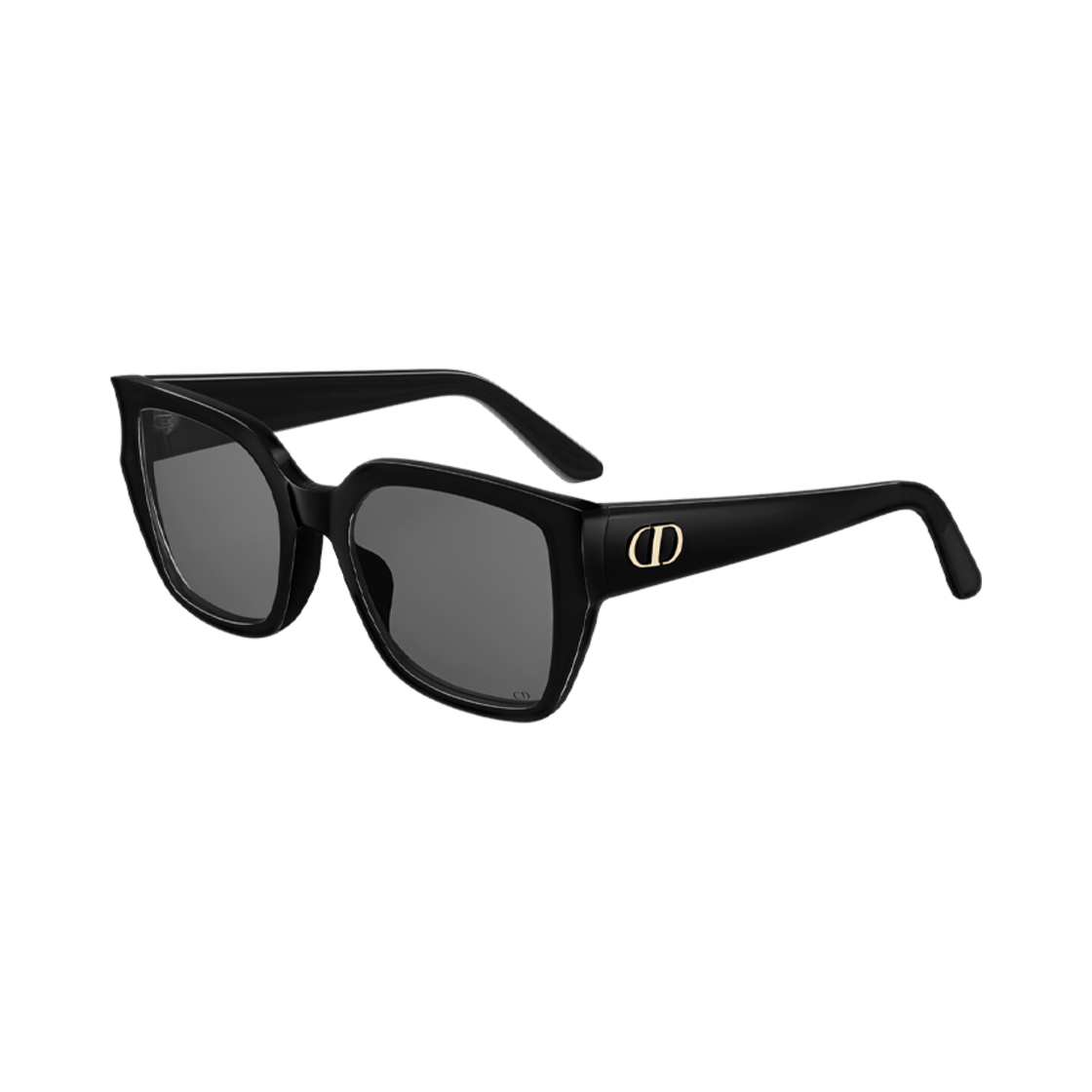 (W) 디올 디올글로우 S1F 스퀘어 선글라스 블랙((W) Dior Diorglow S1F Square Sunglasses Black)