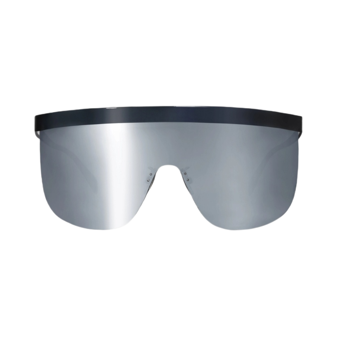 셀린느 문 미러 렌즈 메탈 선글라스 블랙 실버(Celine Moon Sunglasses in Metal with Mirror Lenses Black Silver) - 1