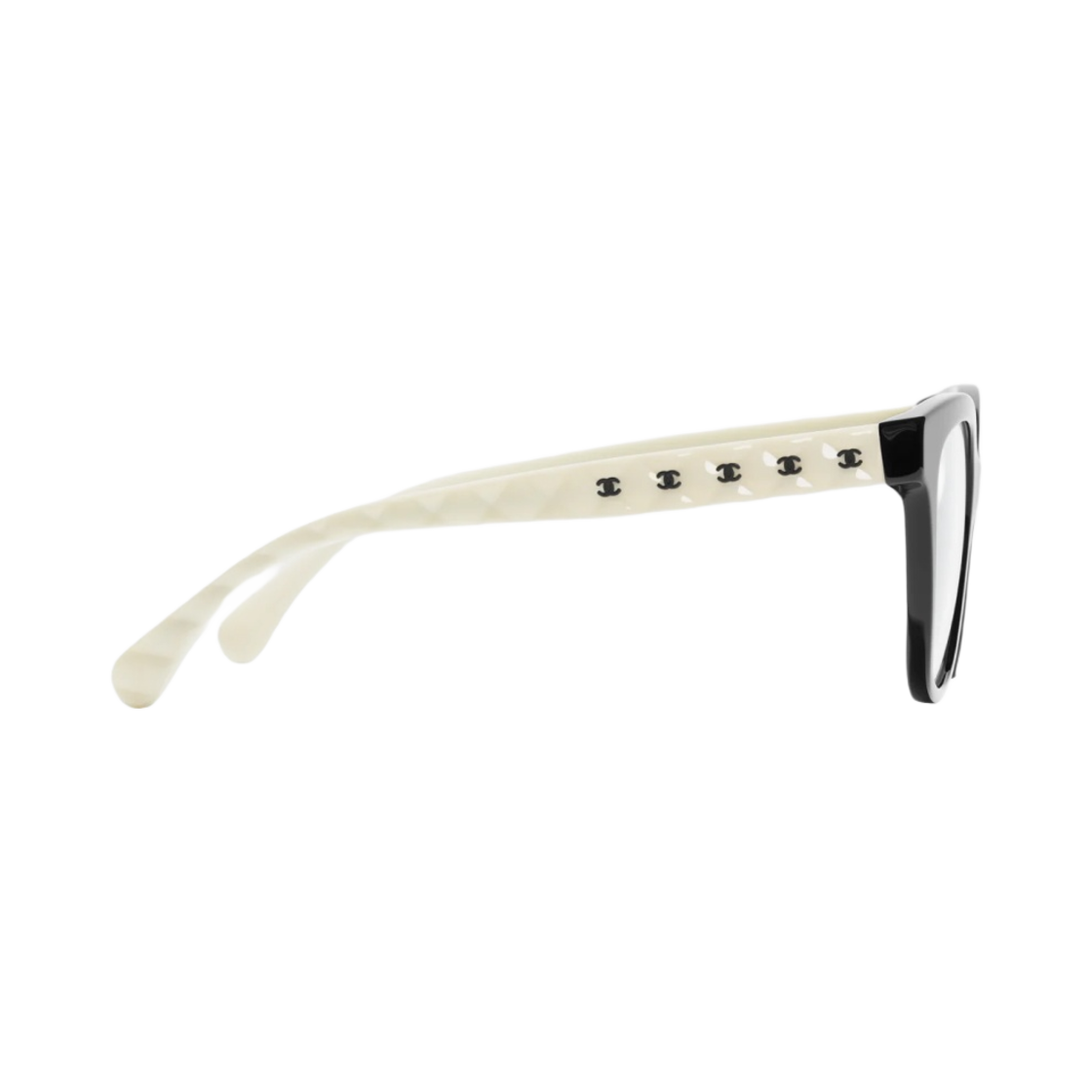 샤넬 버터플라이 프레임 아세테이트 & 블랙 화이트(Chanel Butterfly Eyeglasses Acetate & Black White) - 3