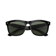 Ray-Ban 4260D Gloss Black Frame Green Classic Lenses Low Bredge Fit