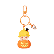Pop Mart Halloween Party Series Luminous Pumpkin Keyring Dimoo