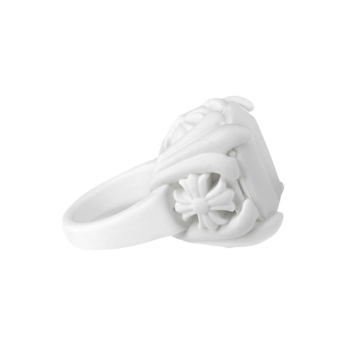 入手困難★送料無料【Chrome Hearts】Cock & Tail Ring Blue 크롬하츠 실리크롬 칵 & 테일 링 블루 - 2022/2023 | Chrome