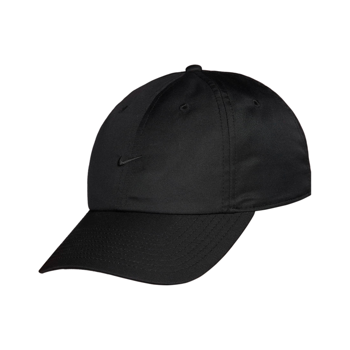 나이키 클럽 언스트럭처 스우시 캡 블랙