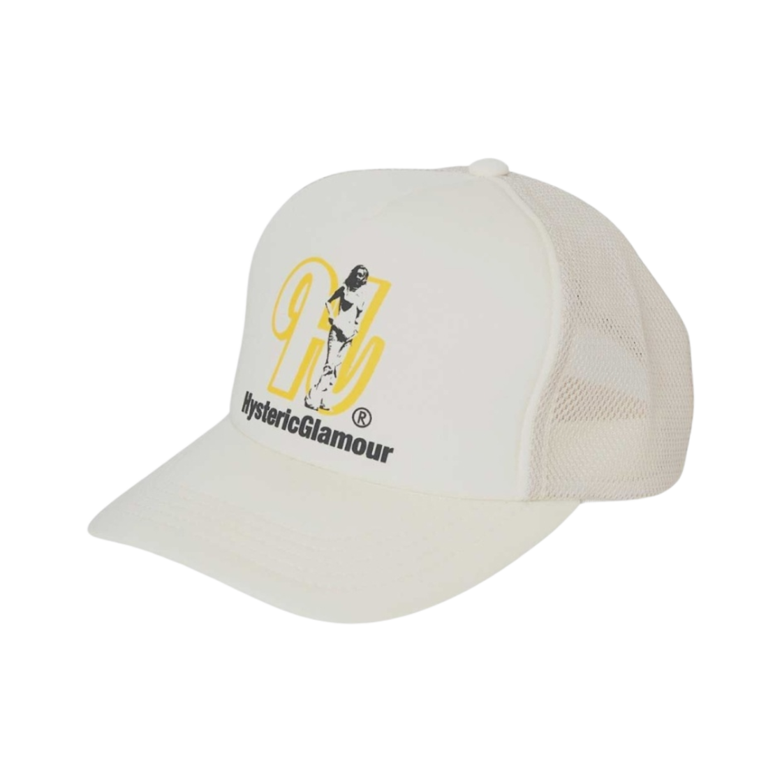 히스테릭 글래머 아임 히스테릭 잇 메쉬 캡 화이트(Hysteric Glamour I'm Hysteric It Mesh Cap White) - 1