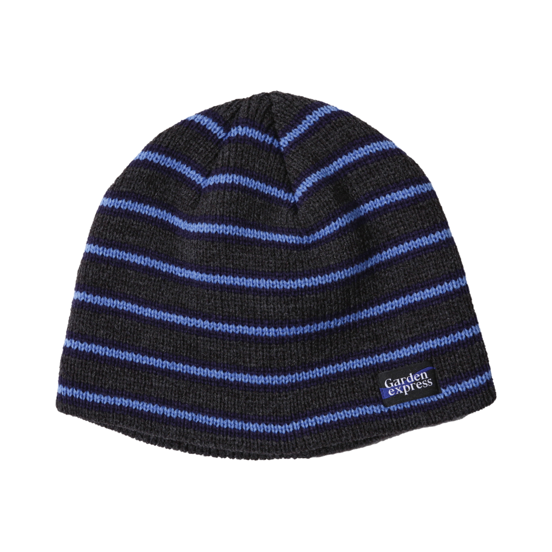 가든익스프레스 스트라이프 비니 블루(Garden Express Striped Beanie Blue)