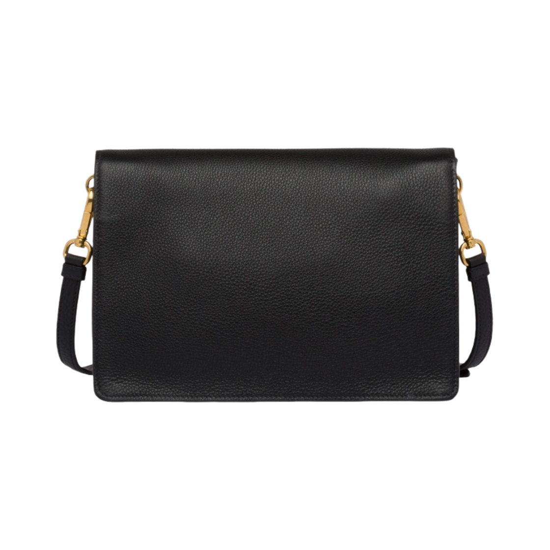 프라다 다이노 레더 숄더백 블랙(Prada Daino Leather Shoulder Bag Black) - 3