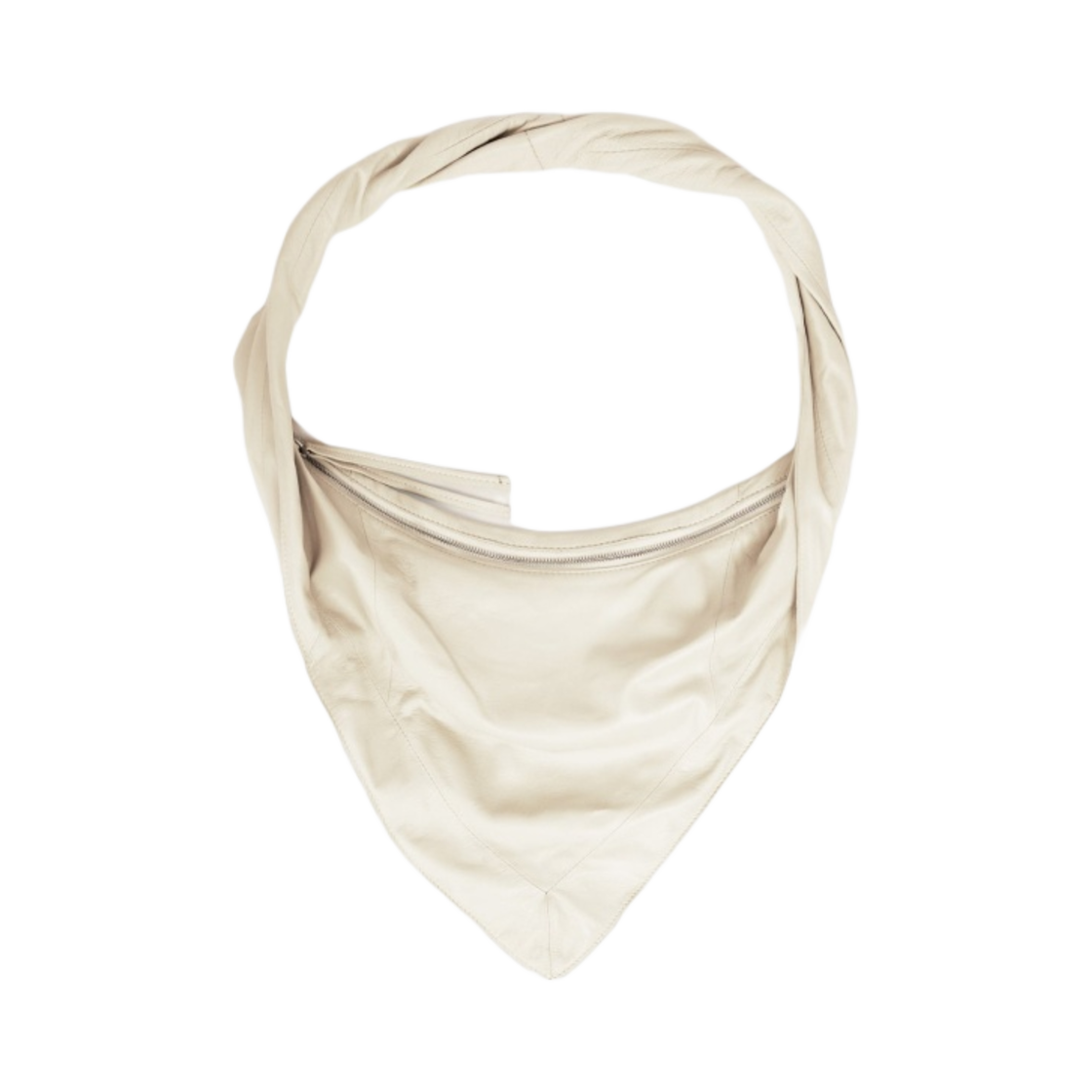 르메르 스몰 스카프백 샤이니 나파 레더 오프 화이트(Lemaire Small Scarf Bag Shiny Nappa Leather Off White) - 2