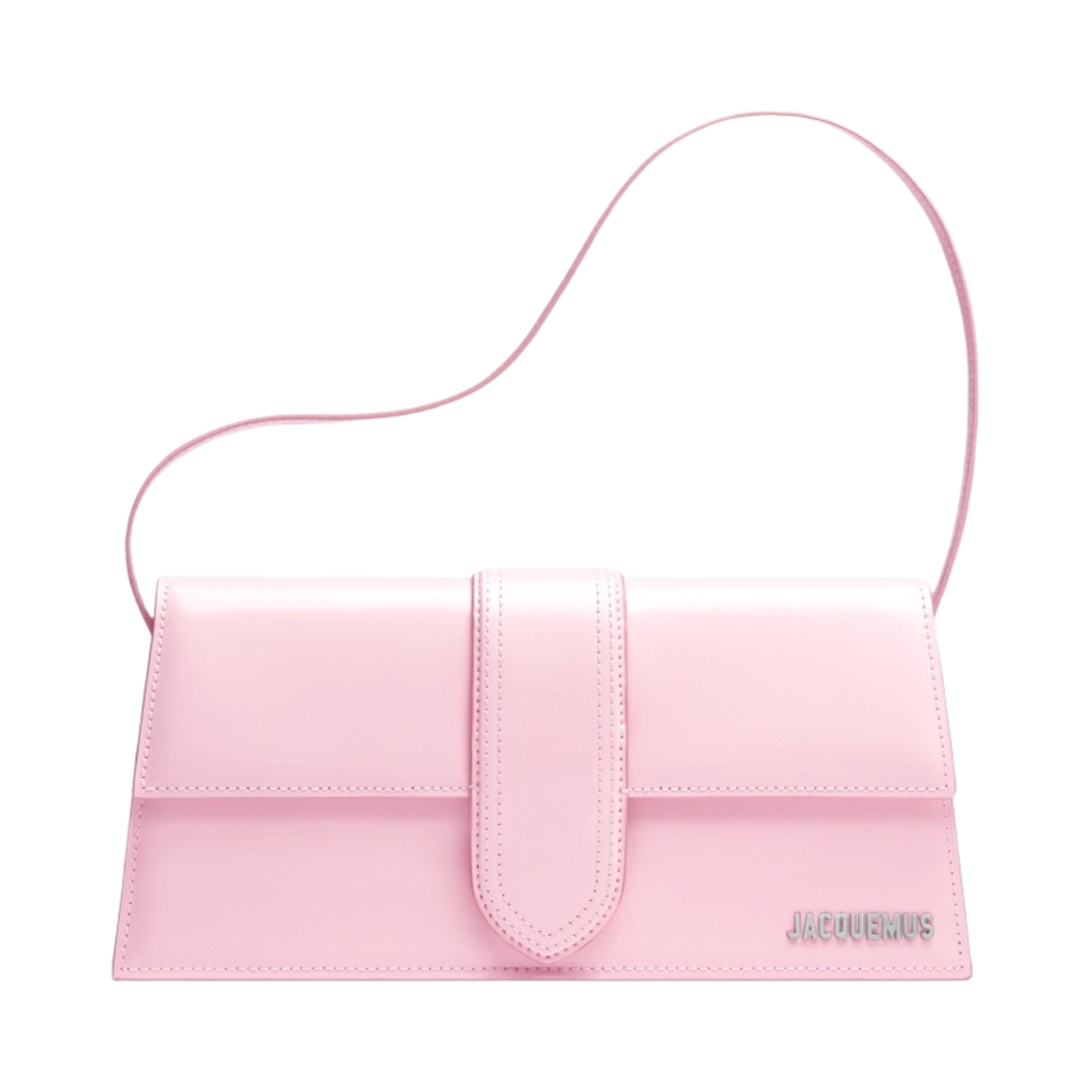 자크뮈스 르 밤비노 롱 플랩 백 페일 핑크(Jacquemus Le Bambino Long Flap Bag Pale Pink) - 1
