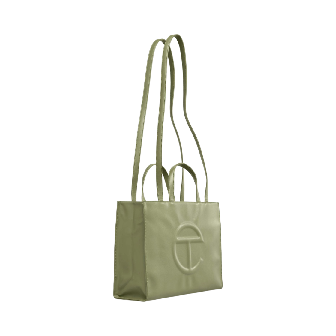 텔파 미디움 쇼핑백 드랩(Telfar Medium Shopping Bag Drab) - 2