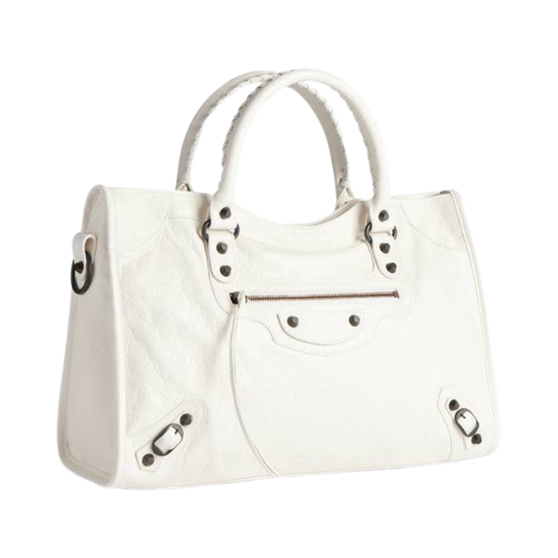 발렌시아가 르 시티 미디움 백 화이트(Balenciaga Le City Medium Bag White) - 2