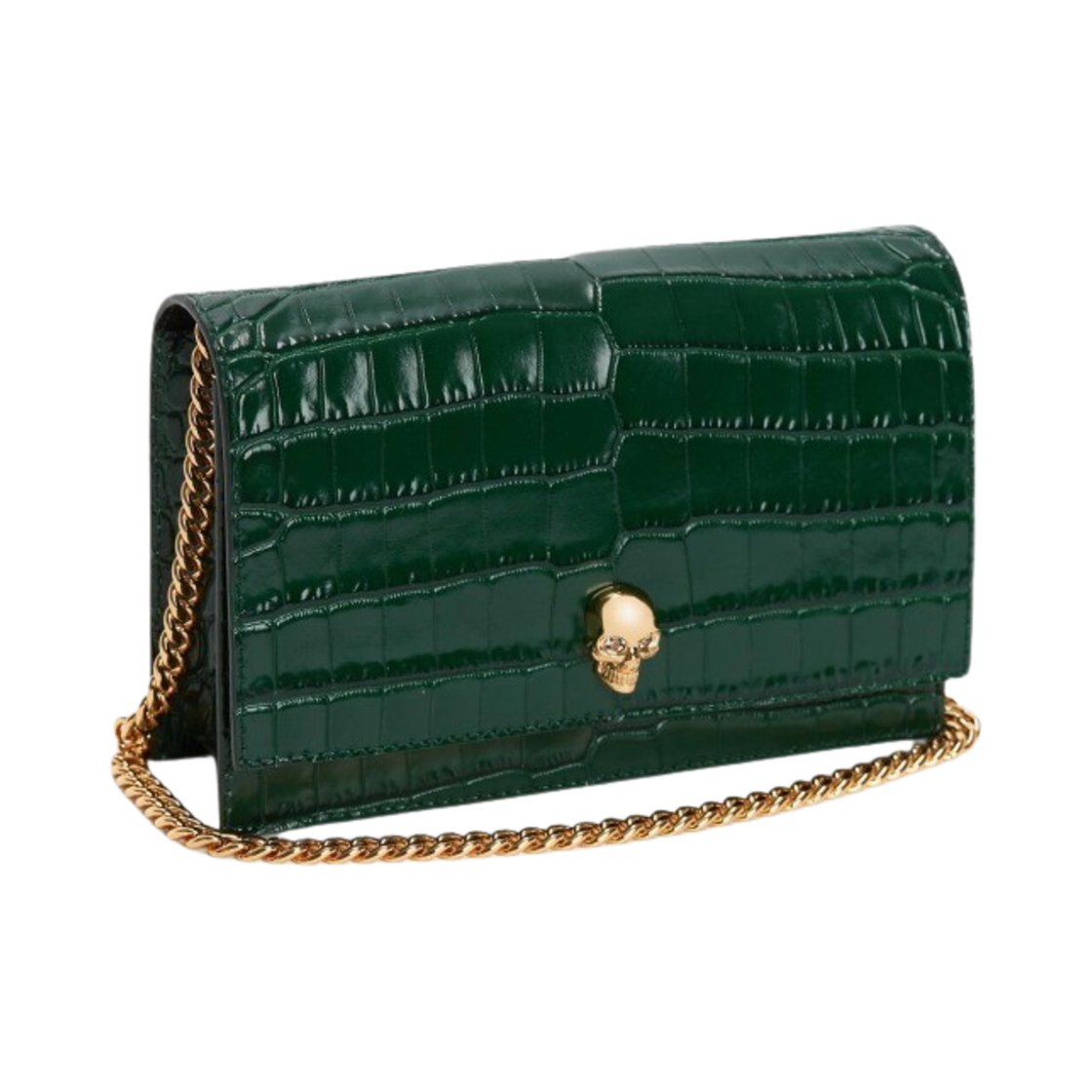 알렉산더 맥퀸 스몰 스컬 백 에메랄드(Alexander McQueen Small Skull Bag Emerald) - 2