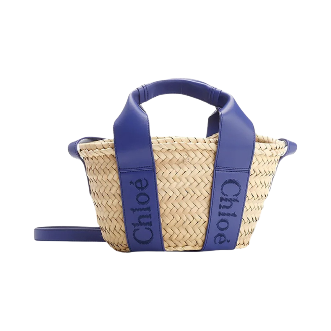 CHC23SS304J66408 Chloe Sense Small Basket Submarine Blue - #3