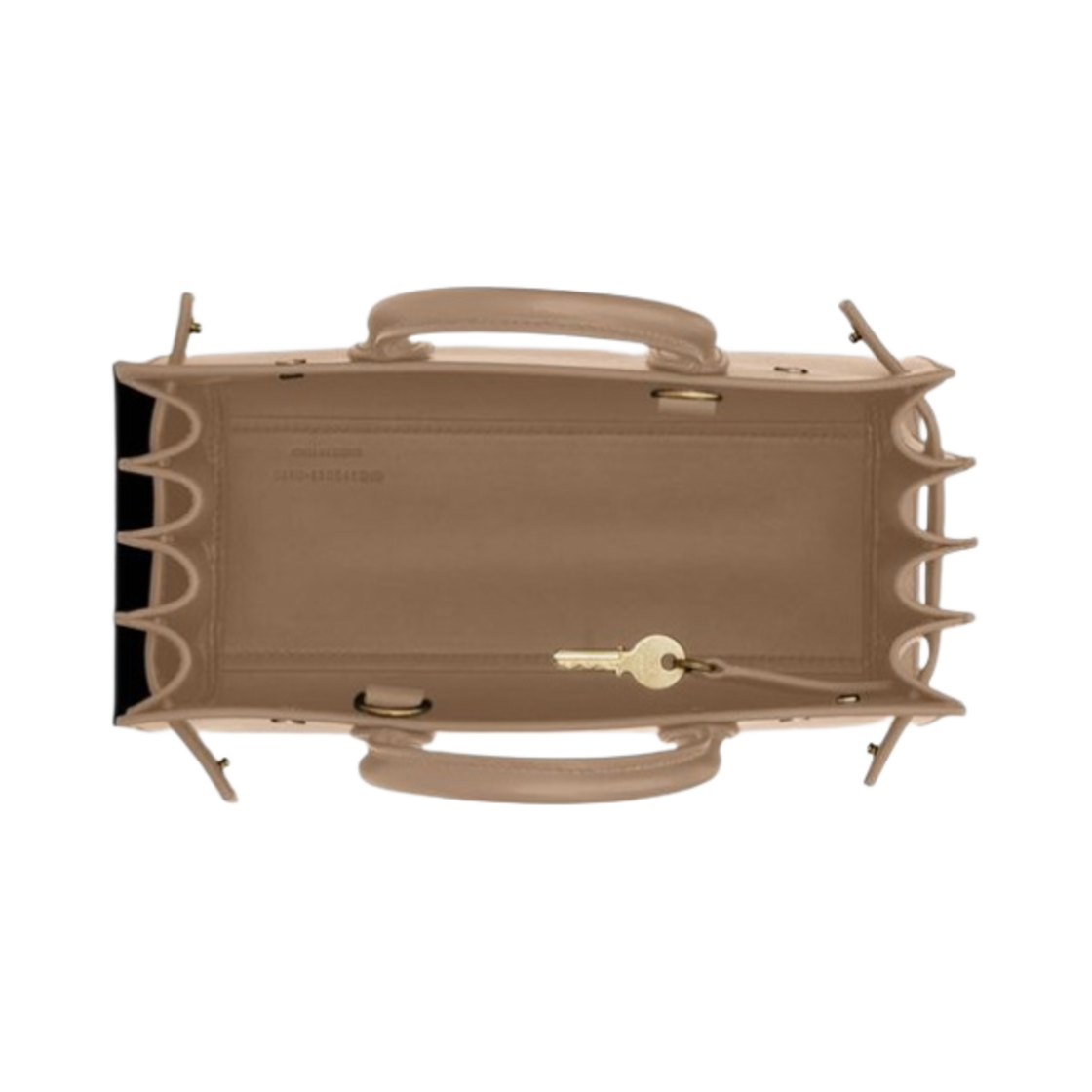 생로랑 스무스 레더 클래식 삭 드 주르 나노 다크 베이지(Saint Laurent Classic Sac de Jour Nano in Smooth Leather Dark Beige) - 4