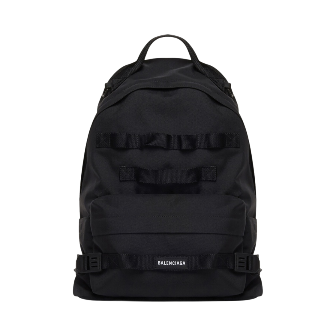 6440332BKOI1000 Balenciaga Army Medium Multicarry Backpack Black