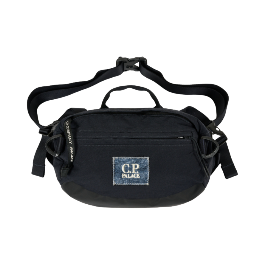 팔라스 x C.P. 컴퍼니 플레인 페이퍼 터치 숄더백 네이비 - 25SS(Palace x C.P. Company Plain Paper Touch Shoulder Bag Navy - 25SS)
