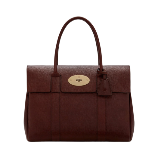Mulberry Small Classic Grain Bayswater Oxblood