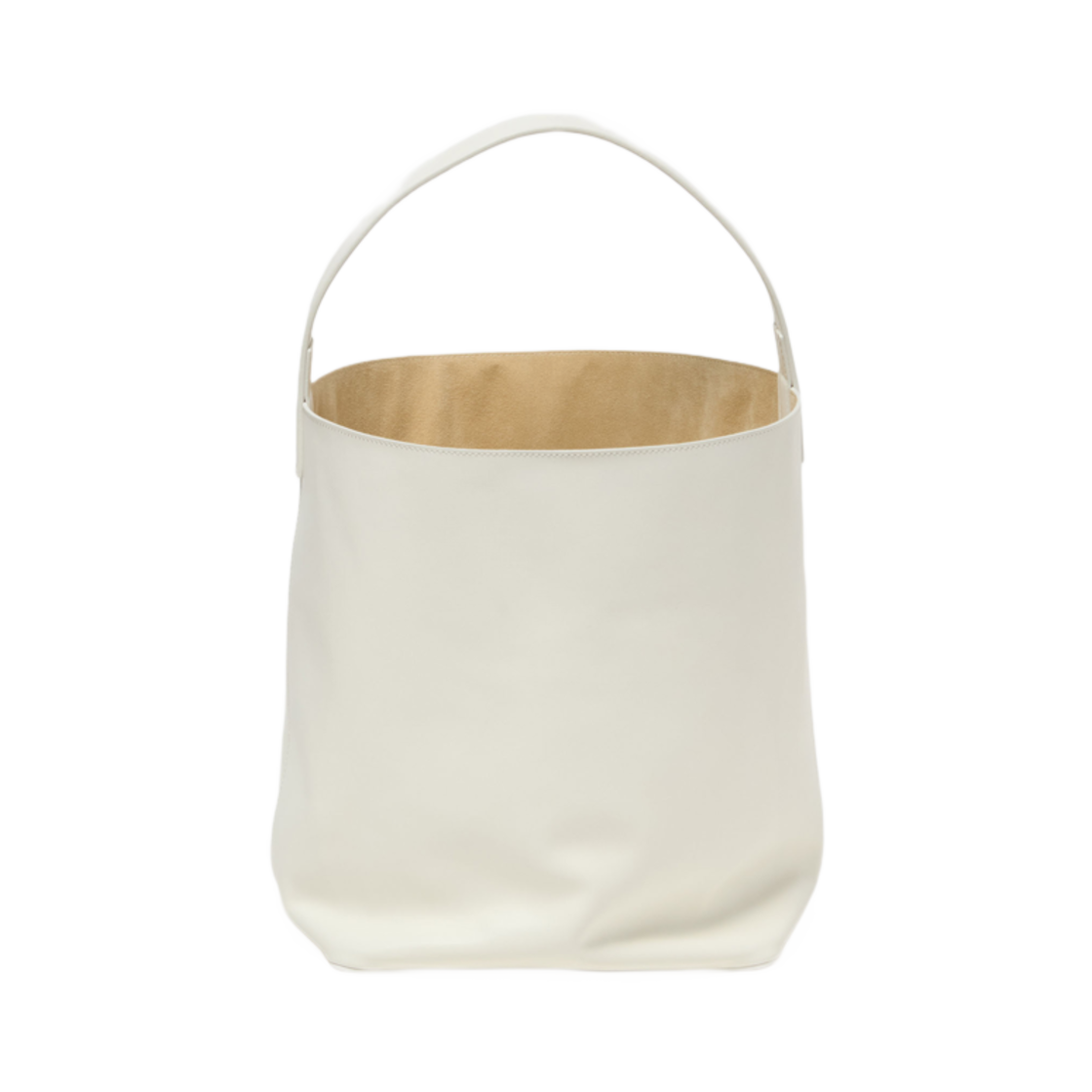 A25SB02AE Auralee Leather Shoulder Bag Made By Aeta White