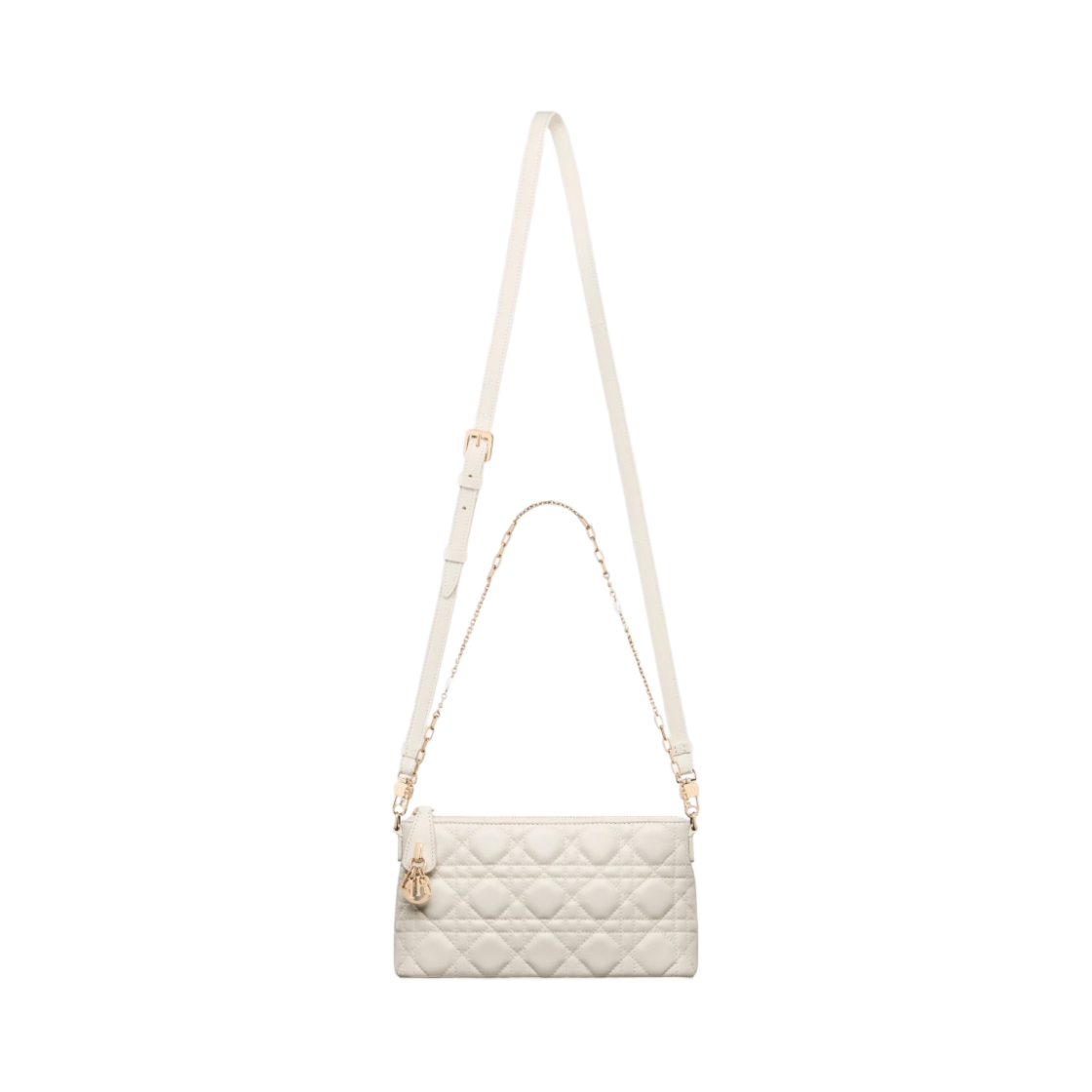 디올 미스 디올 미니 숄더백 까나쥬 램스킨 라뗴(Dior Miss Dior Mini Shoulder Bag Cannage Lambskin Latte) - 4