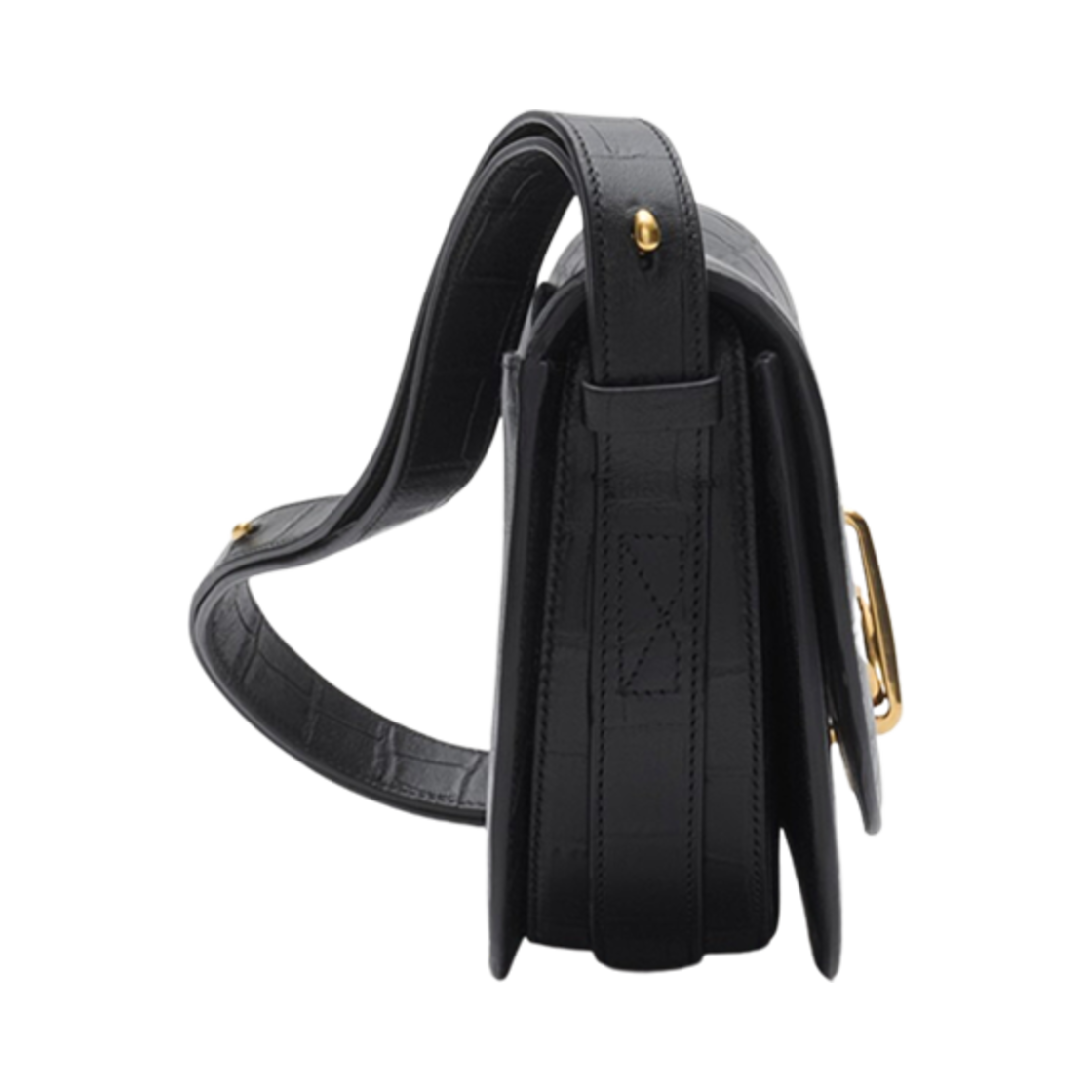 버버리 스몰 락킹 호스 백 블랙(Burberry Small Rocking Horse Bag Black) - 3