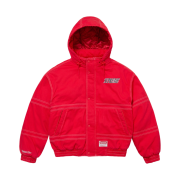 Supreme Mitchell & Ness Twill Stadium Jacket Red - 24FW