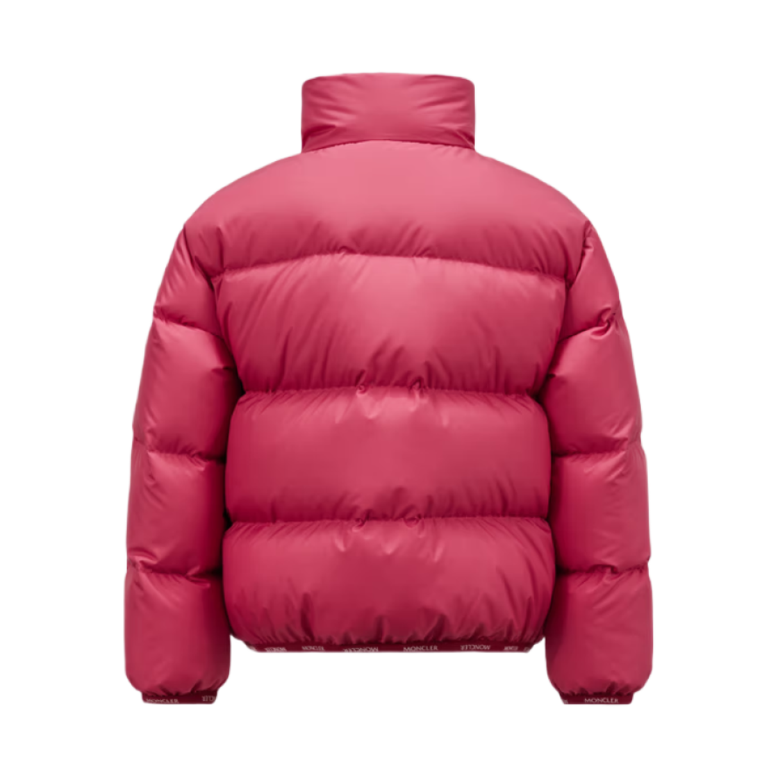 MONCLER◇KAMILET ナイロン ギャザーコート 8A ピンク 키즈) 몽클레르