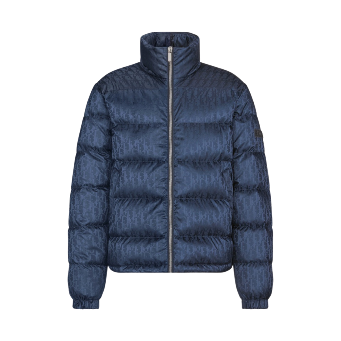 디올 오블리크 다운 자켓 네이비 블루 테크니컬 자카드(Dior Oblique Down Jacket Navy Blue Technical Jacquard)