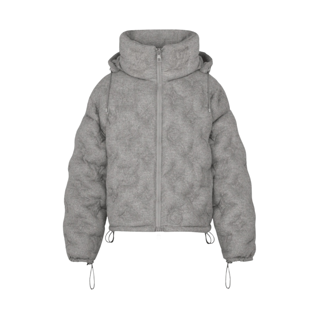 - Louis Vuitton Monogram Boyhood Puffer Jacket Grey