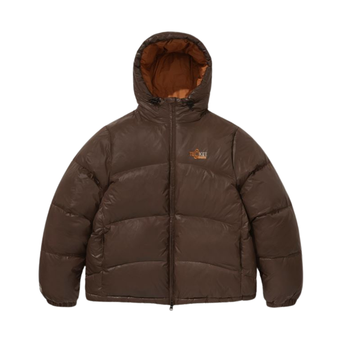 - Teket Dot-Com Down Jacket Brown