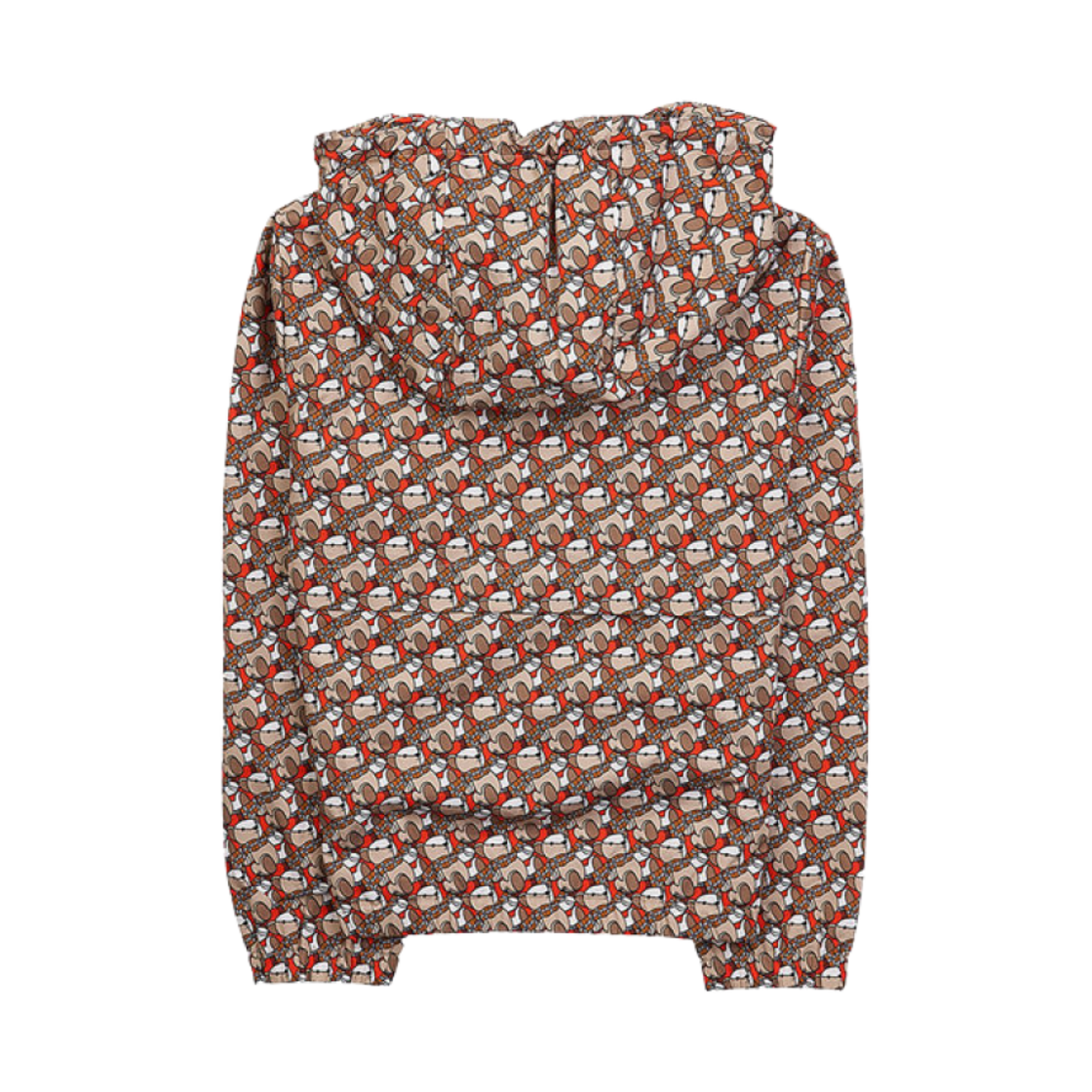 (키즈) 버버리 테디 베어 아이콘 자켓 스칼렛 오렌지((Kids) Burberry Teddy Bear Icon Jacket Scarlet Orange) - 2
