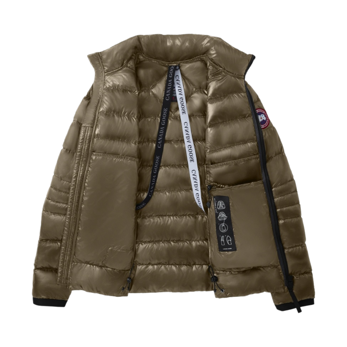 캐나다 구스 크로프턴 다운 자켓 블랙 라벨 노스우드 카키(Canada Goose Crofton Down Jacket Black Label Northwood Khaki) - 2