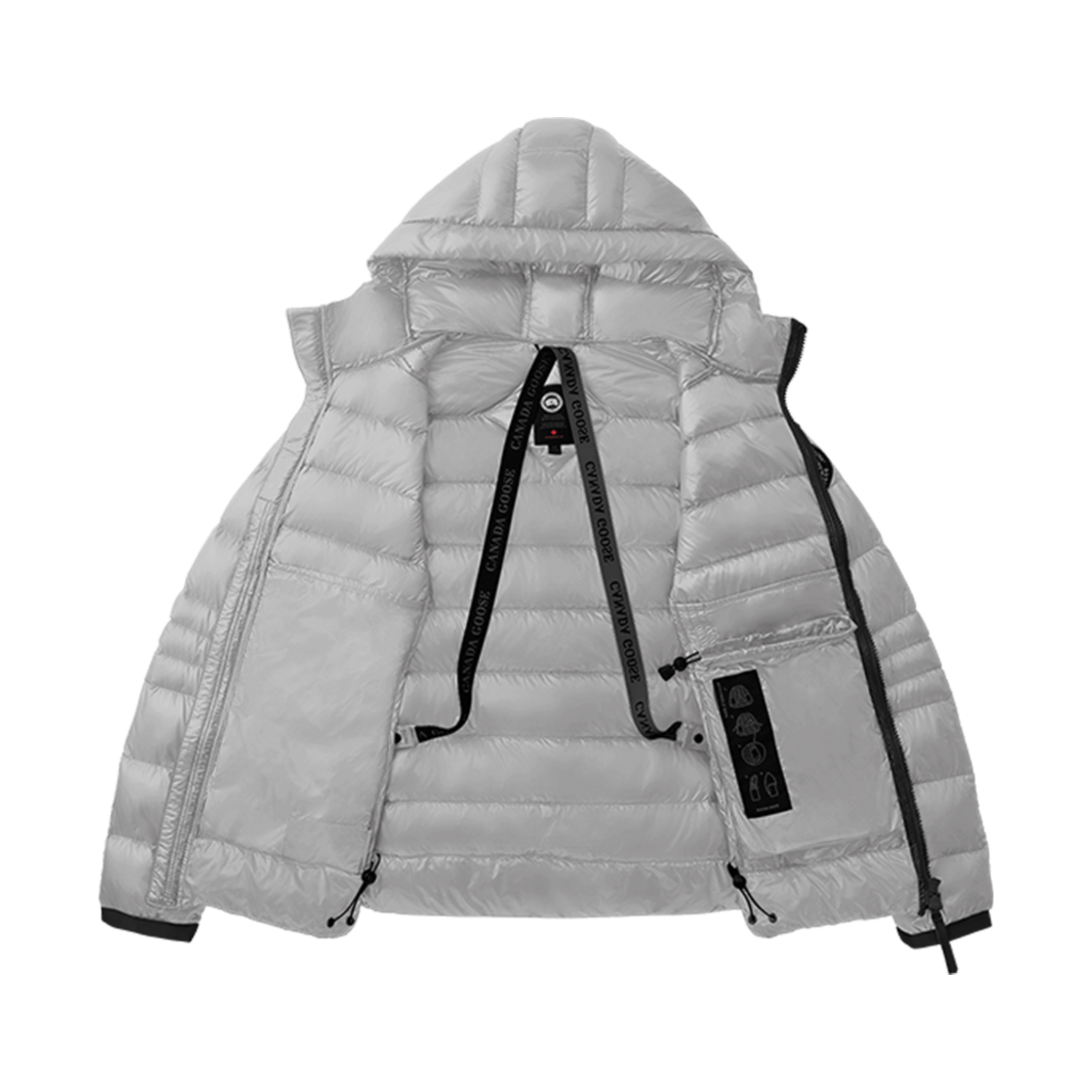 캐나다 구스 크로프턴 후디 블랙 라벨 볼더 그레이(Canada Goose Crofton Hoody Black Label Boulder Grey) - 2