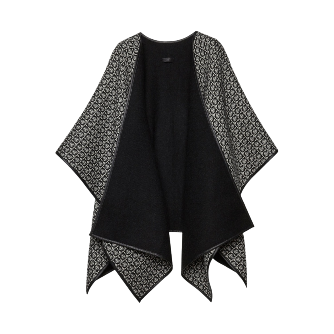 327984-724428 (W) Ferragamo Gancini Cape Black