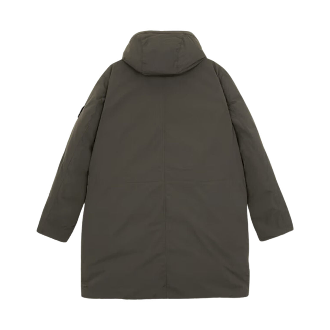 스톤 아일랜드 70726 폴리에스터 마이크로 트윌 롱 다운 파카 위드 안티 드롭 차콜 그레이 - 24FW(Stone Island 70726 Polyester Micro Twill Long Down Parka with Anti Drop Charcoal Grey - 24FW) - 2
