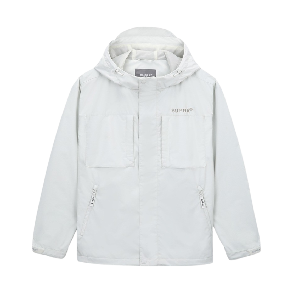 WXWJ30744-IVS Supra Classic 2 Pocket Windbreaker Ivory - 대표 이미지 #1
