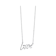 Tiffany & Co. Palomas Graffiti Love Pendant Silver