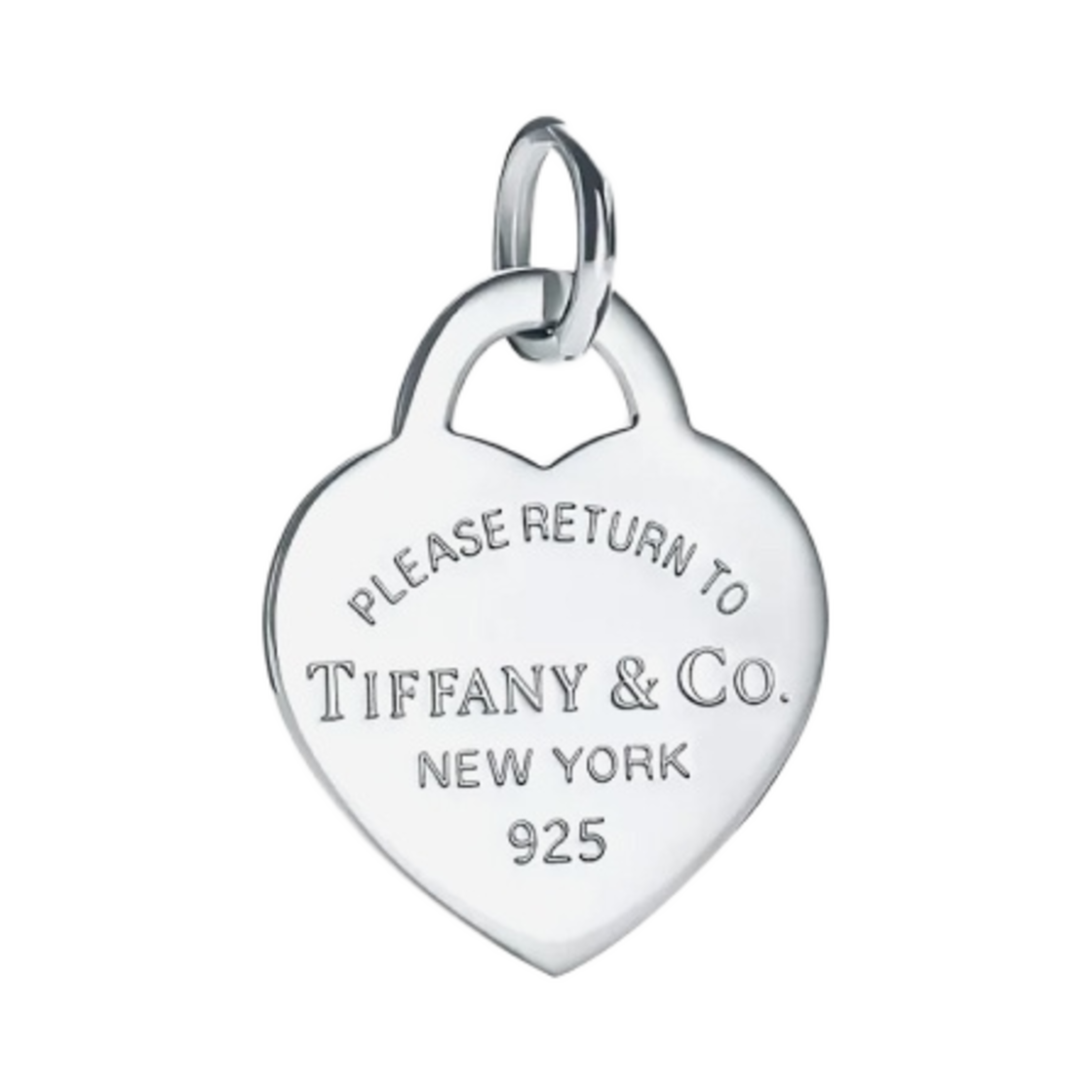 티파니앤코 블루 스몰 하트 태그 참 실버(Tiffany & Co. Blue Small Heart Tag Charm Silver) - 2