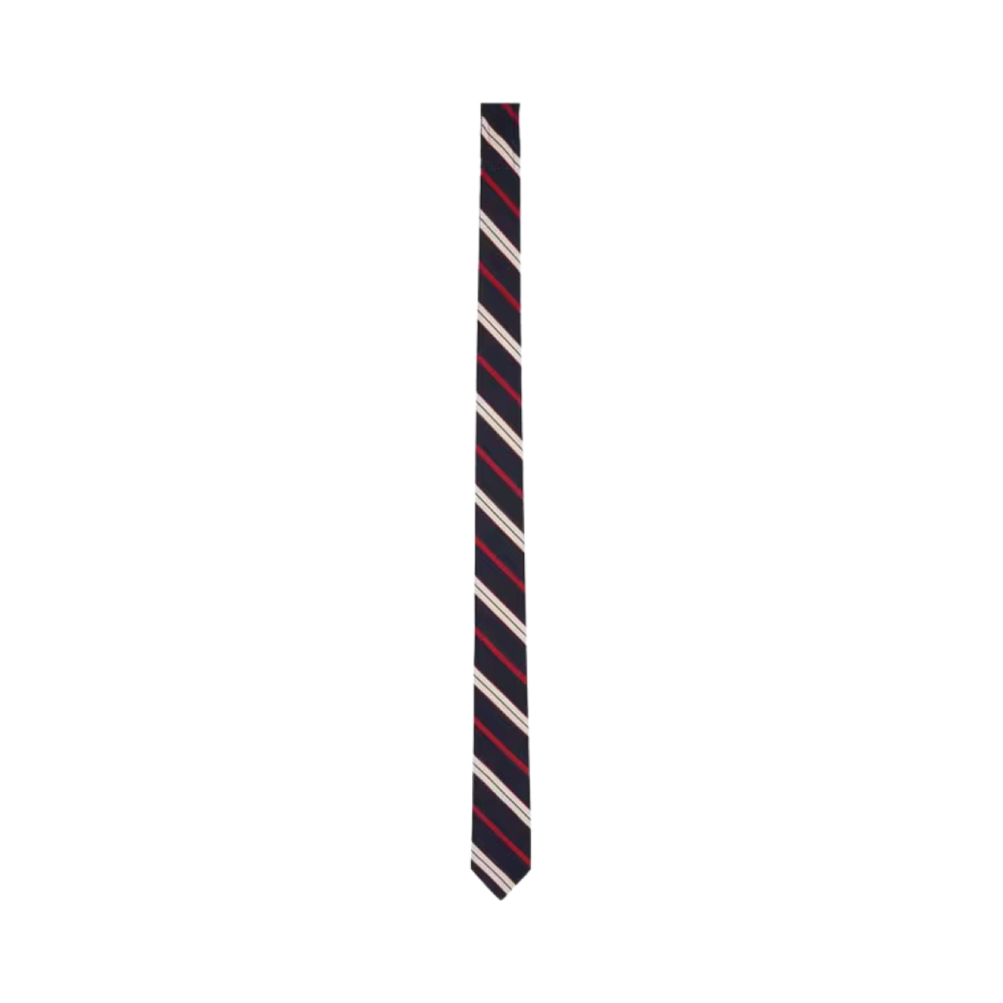톰브라운 클래식 스트라이프 실크 타이 트리컬러(Thom Browne Classic Stripe Silk Tie Tricolor)