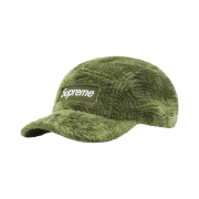 Supreme Swirl Fleece Camp Cap Olive - 22FW
